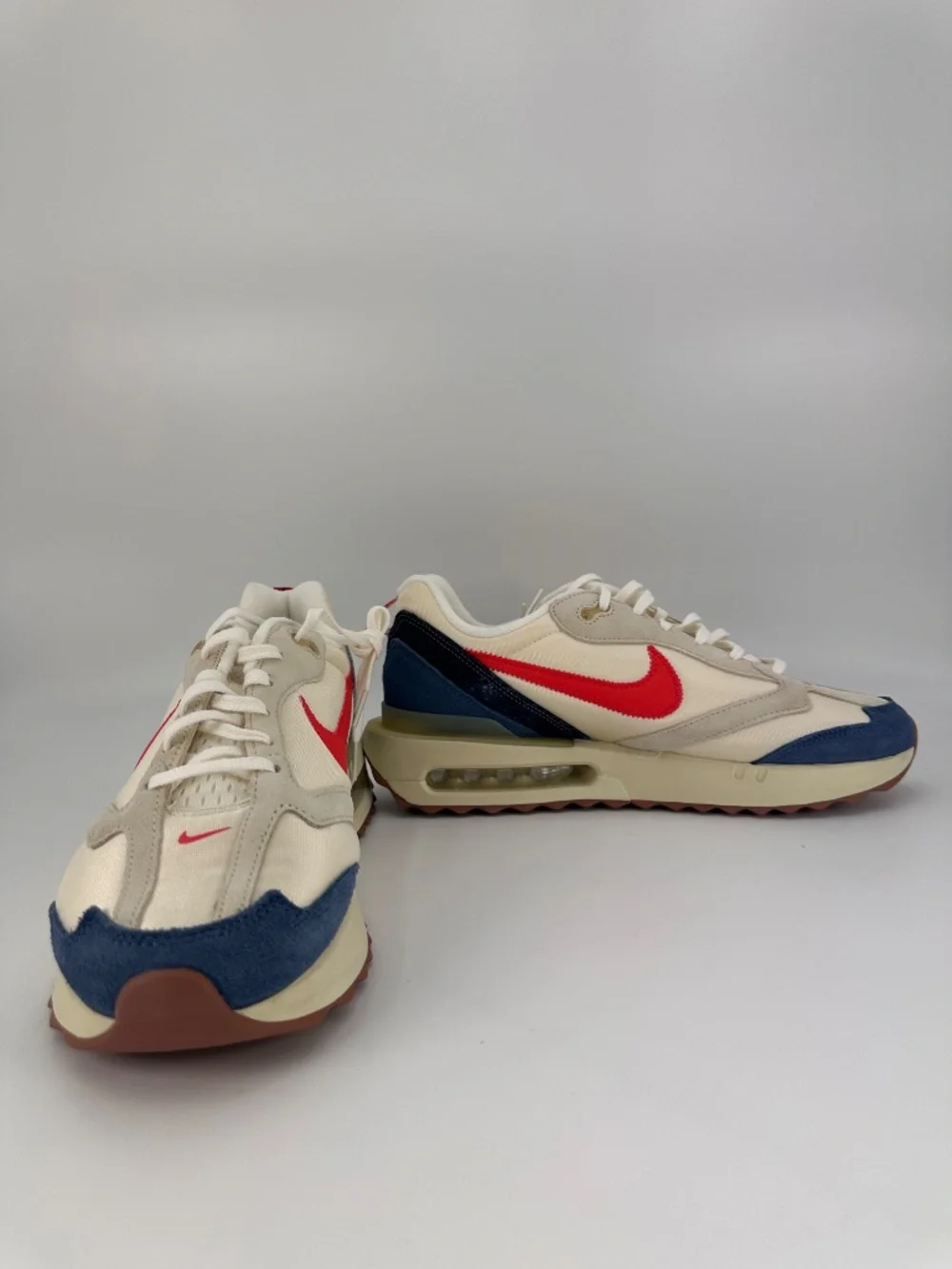 Nike Air Max Dawn Coconut Milk Track Red Running Sneakers DV1487-162 Men's Sizes